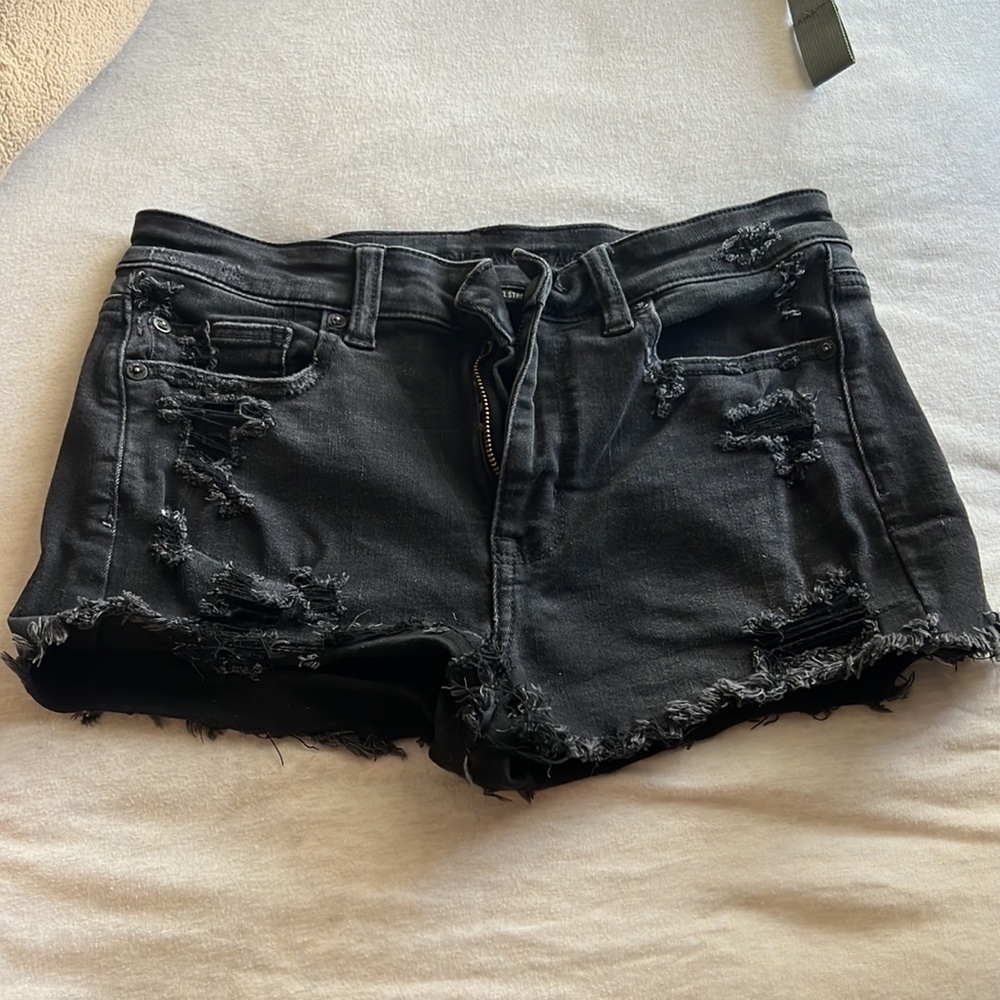 American Eagle Next Level Stretch Jean Shorts - Picture 2 of 3